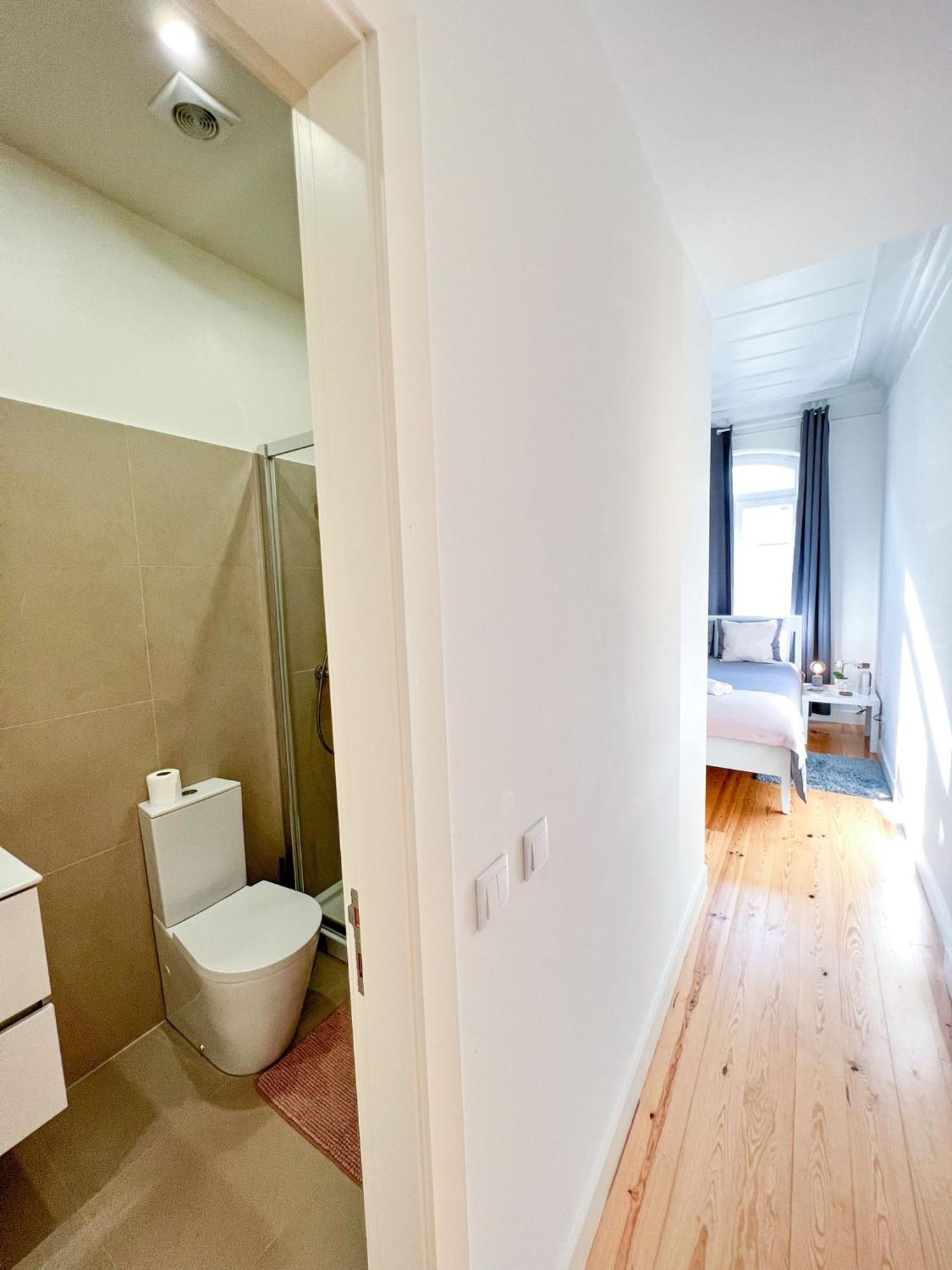 Cozy Room With Privative Bathroom On Rua Augusta Lisboa 外观 照片